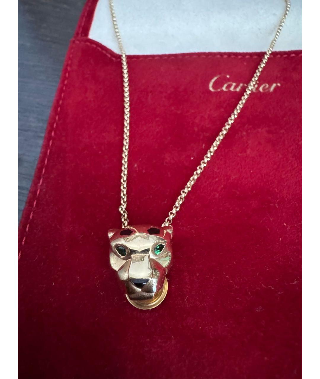 CARTIER Золотой кулон из желтого золота, фото 2