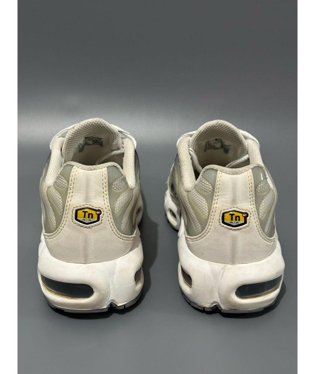 NIKE Белые синтетические низкие кроссовки / кеды, фото 4