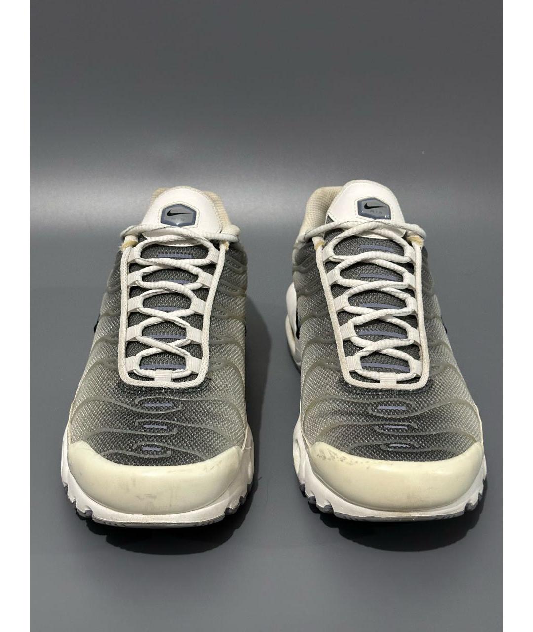 NIKE Белые синтетические низкие кроссовки / кеды, фото 2