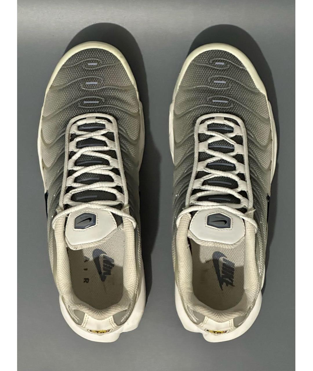 NIKE Белые синтетические низкие кроссовки / кеды, фото 3