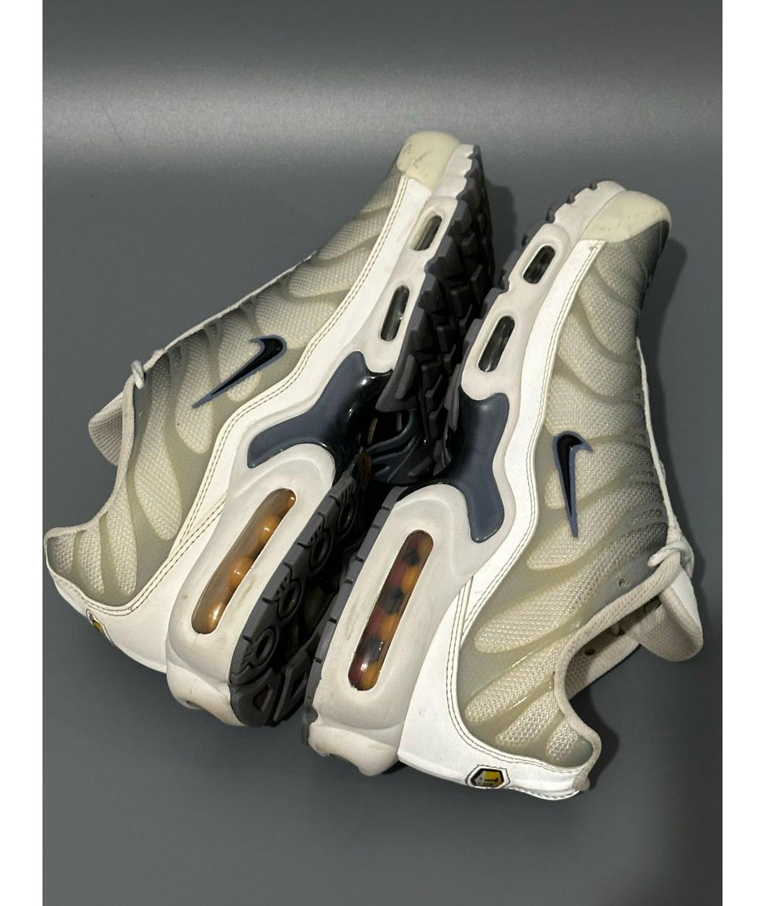 NIKE Белые синтетические низкие кроссовки / кеды, фото 7