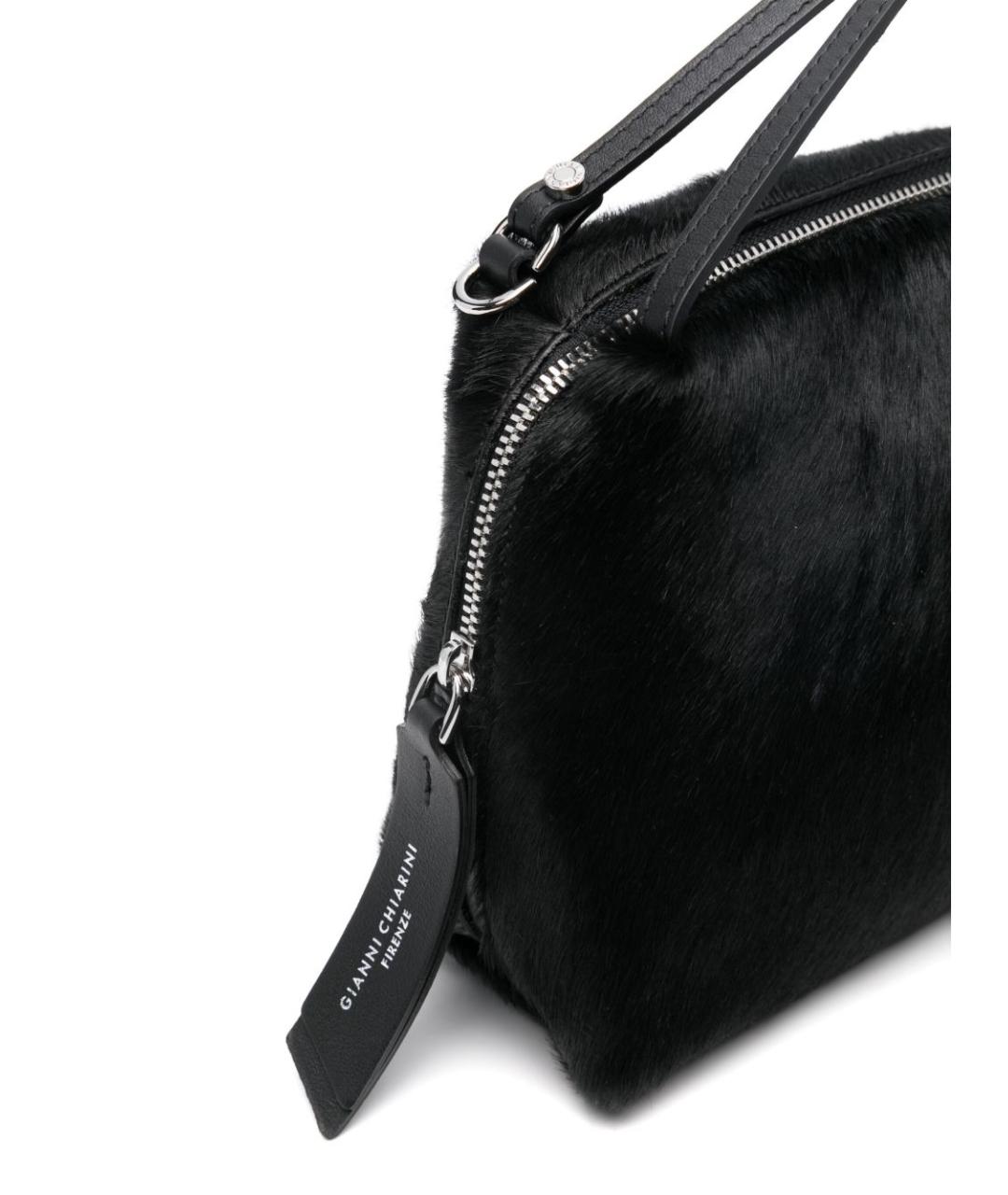 Gianni Chiarini Черная сумка тоут, фото 4