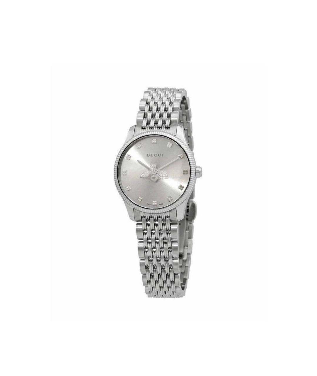 GUCCI Серебряные часы, фото 7