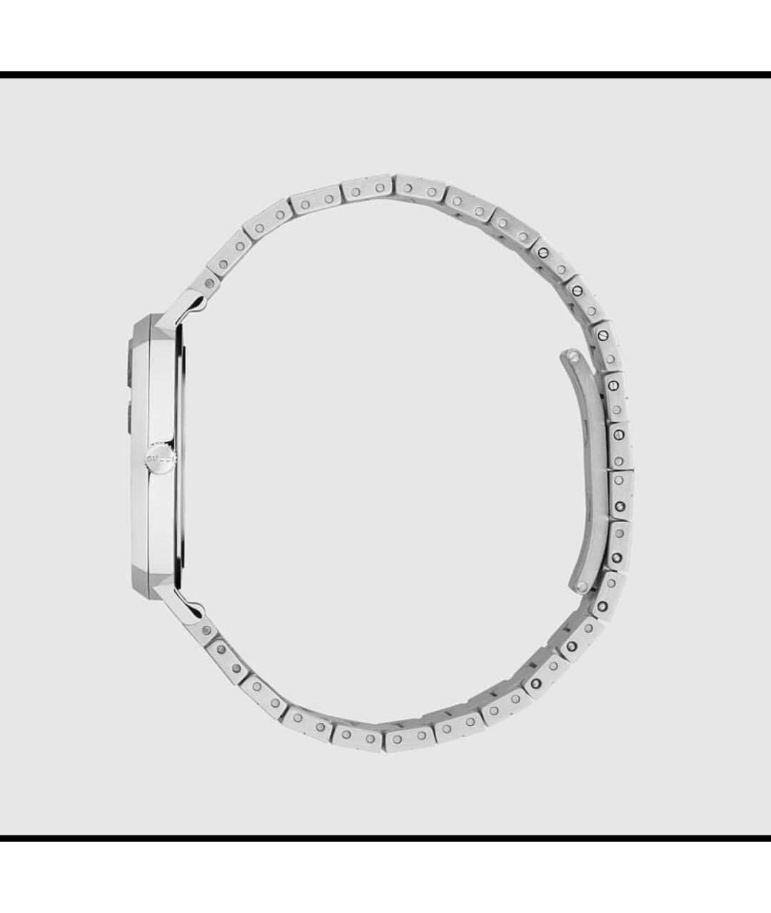 GUCCI Серебряные стальные часы, фото 2