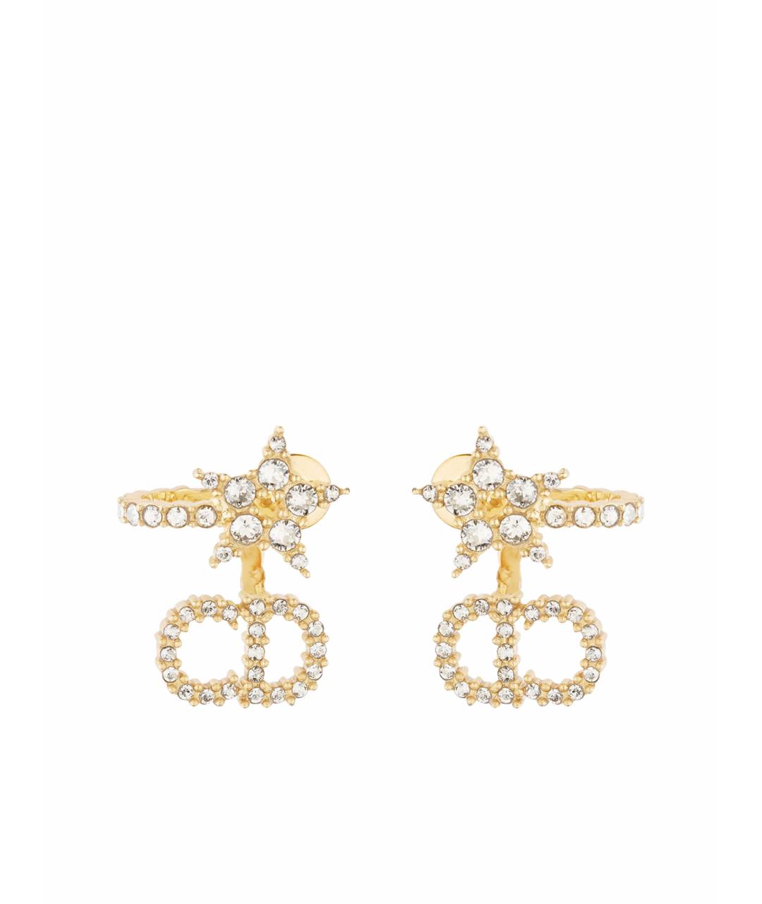 CHRISTIAN DIOR Золотые серьги, фото 1