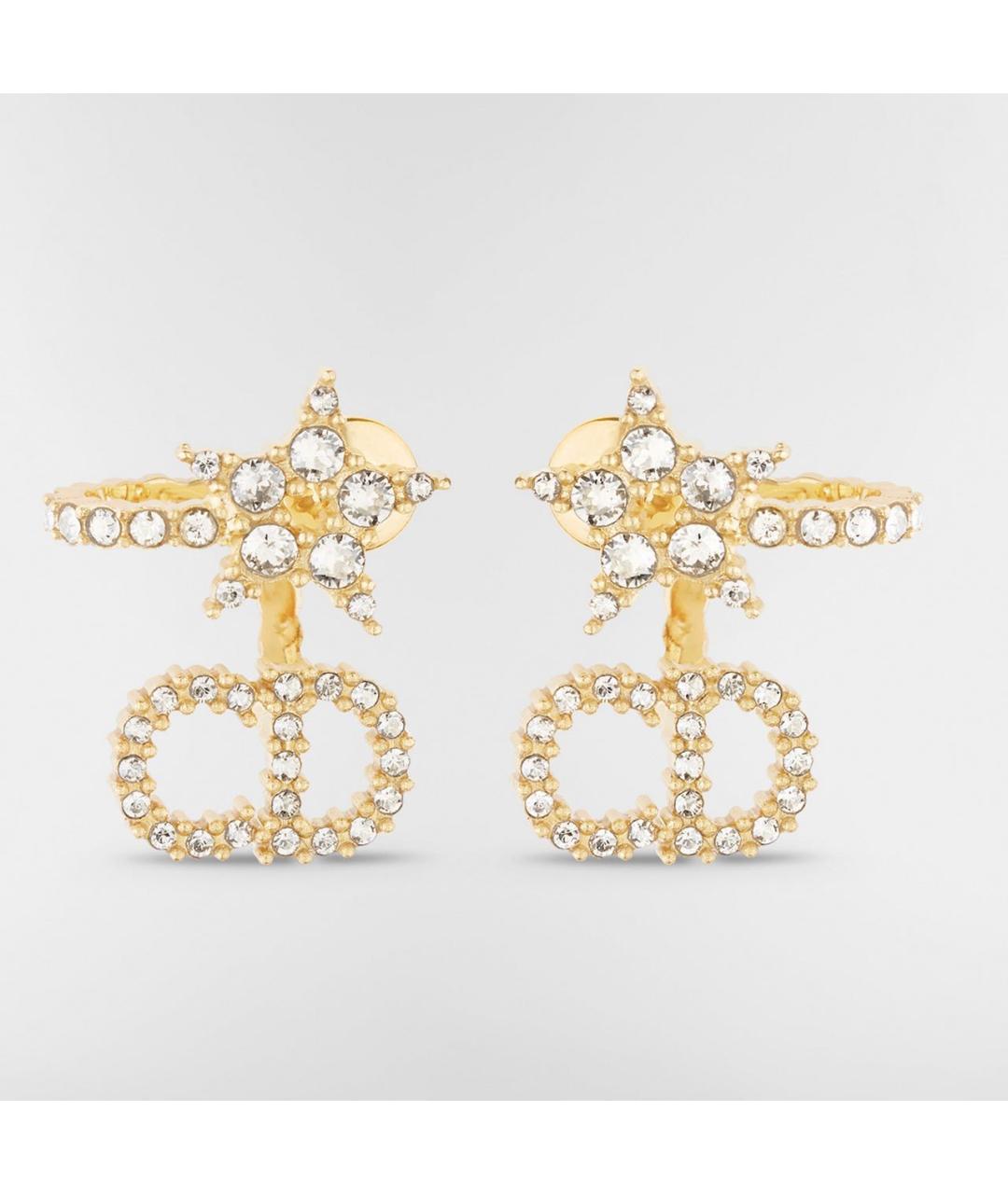 CHRISTIAN DIOR Золотые серьги, фото 4