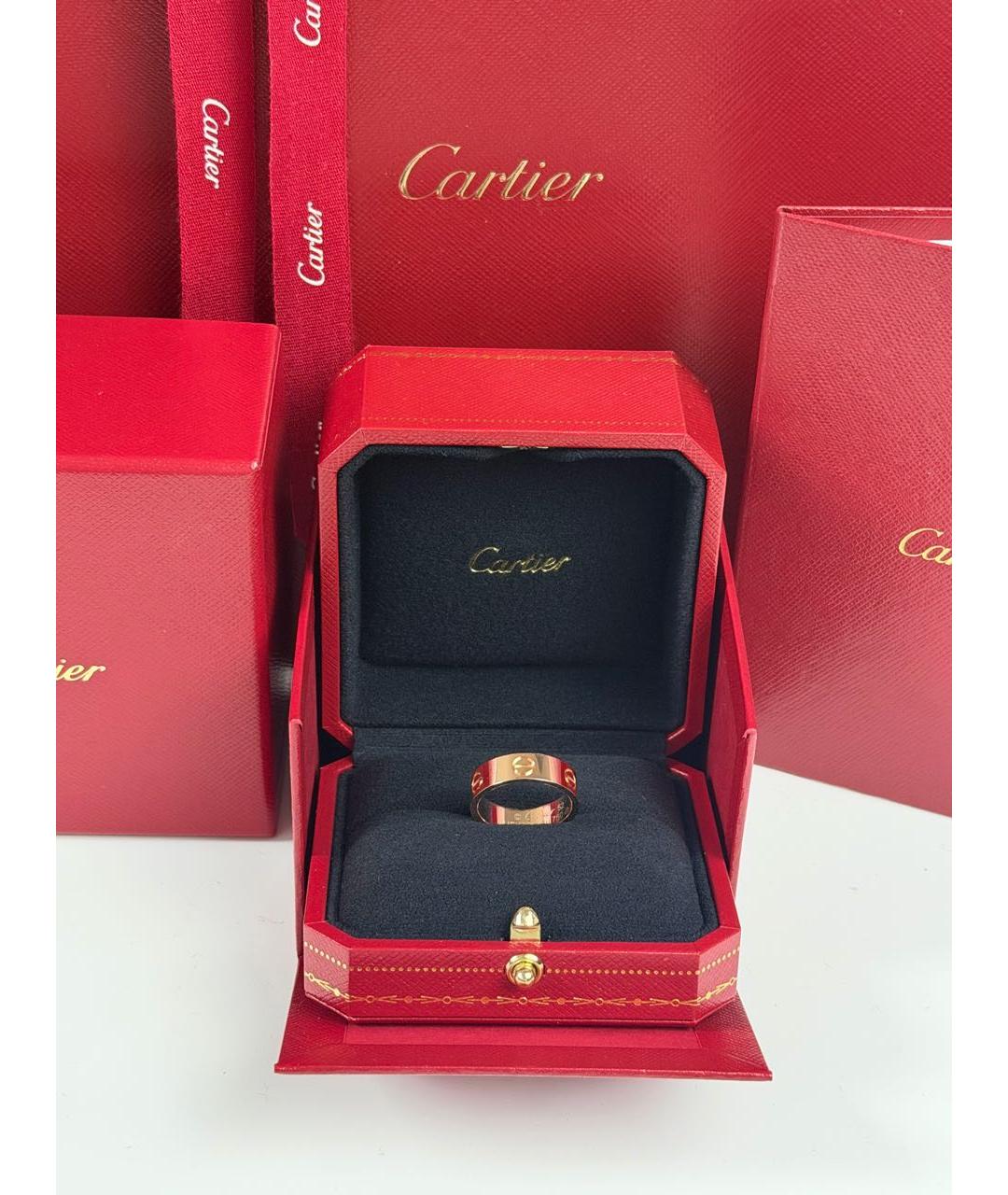CARTIER Золотое кольцо из розового золота, фото 3