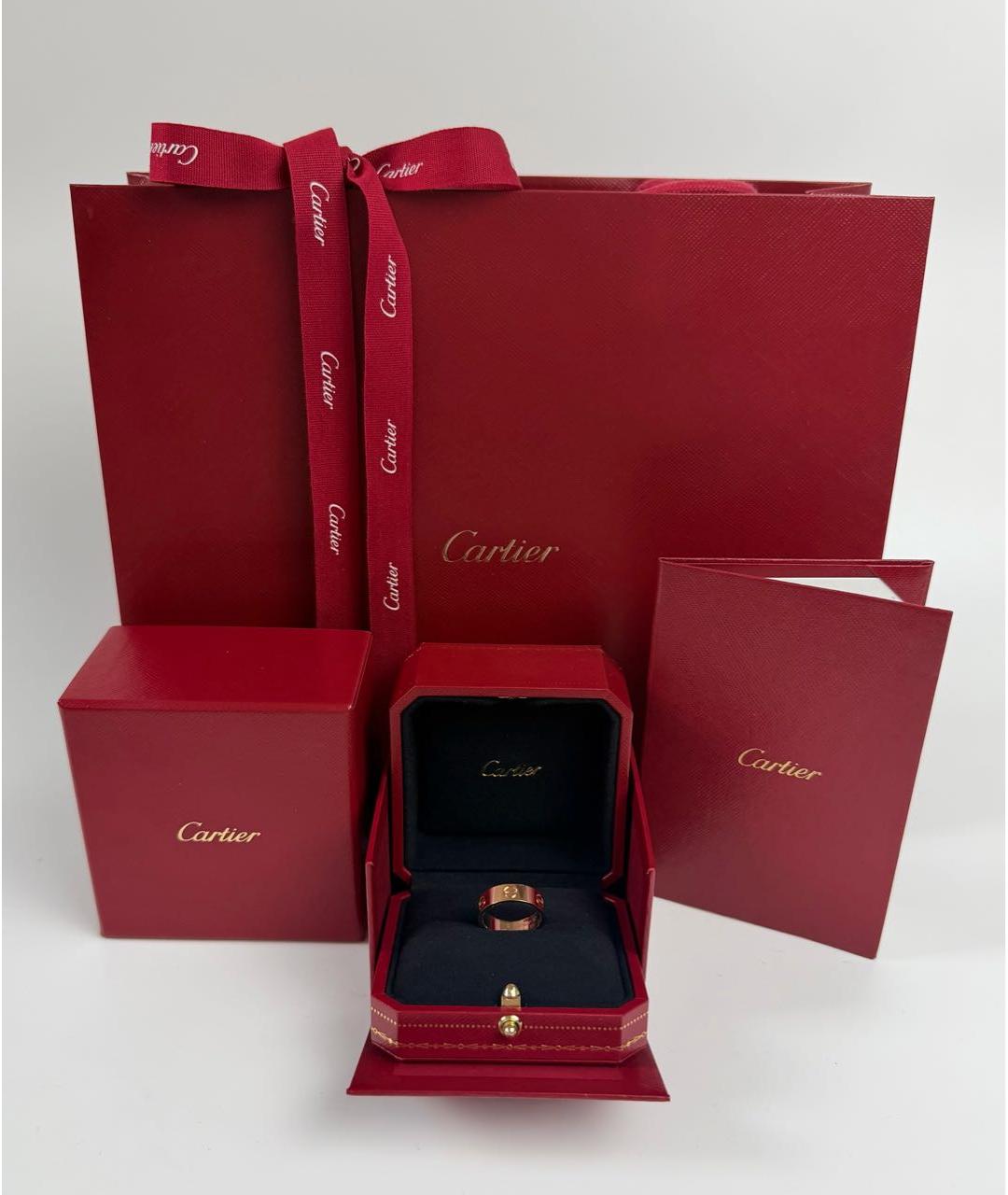 CARTIER Золотое кольцо из розового золота, фото 2