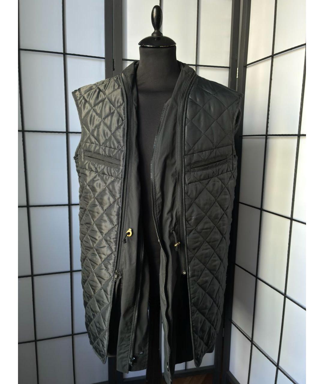 BALMAIN Черная нейлоновая парка, фото 5