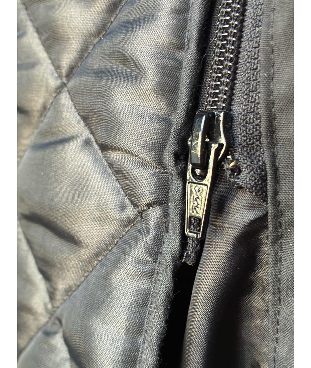 BALMAIN Черная нейлоновая парка, фото 4