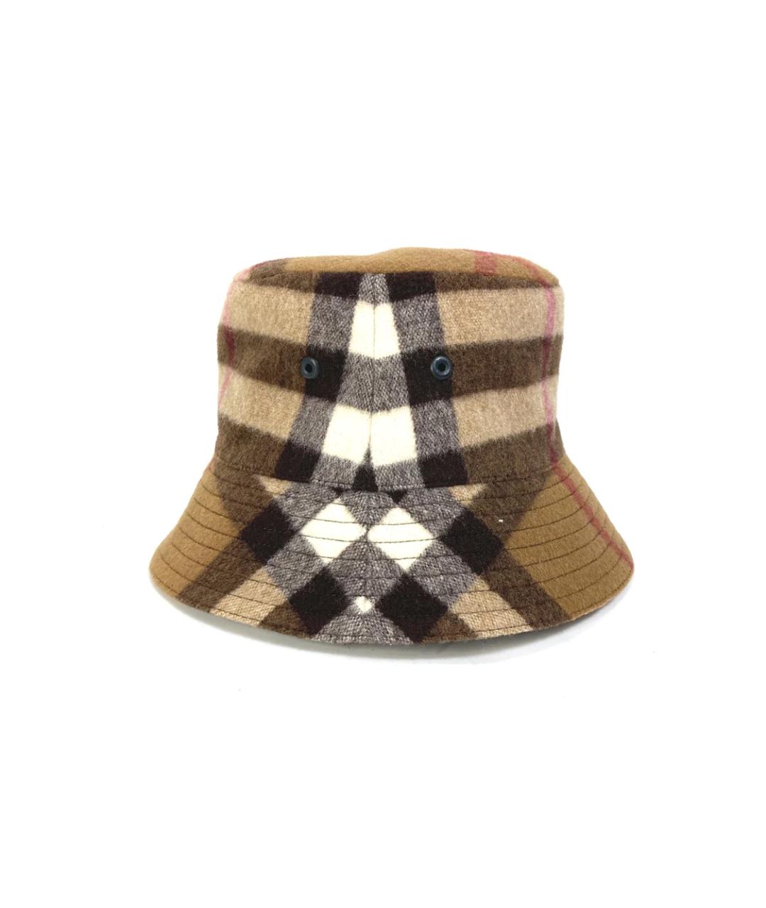 BURBERRY Бежевая шерстяная панама, фото 3