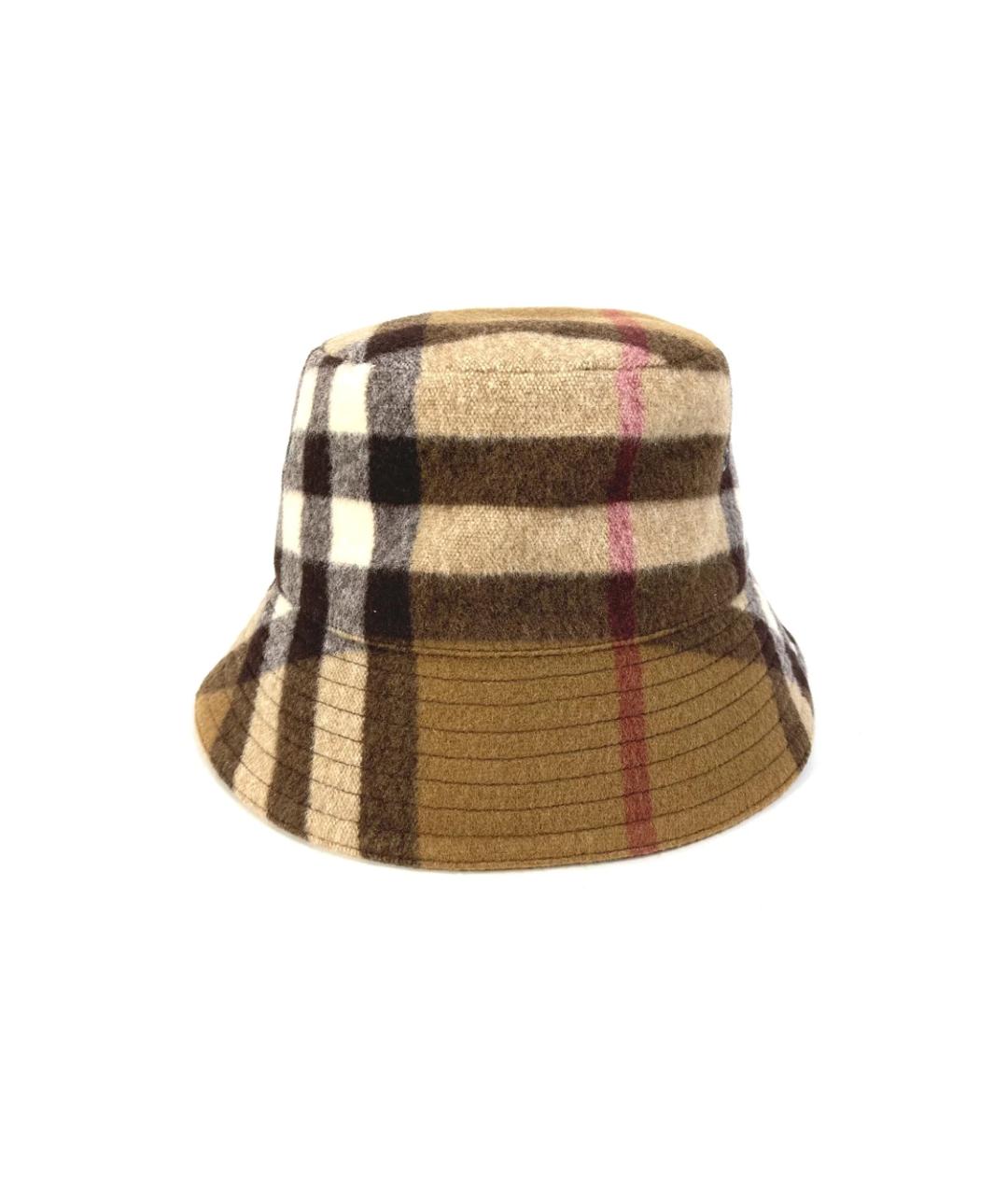 BURBERRY Бежевая шерстяная панама, фото 2