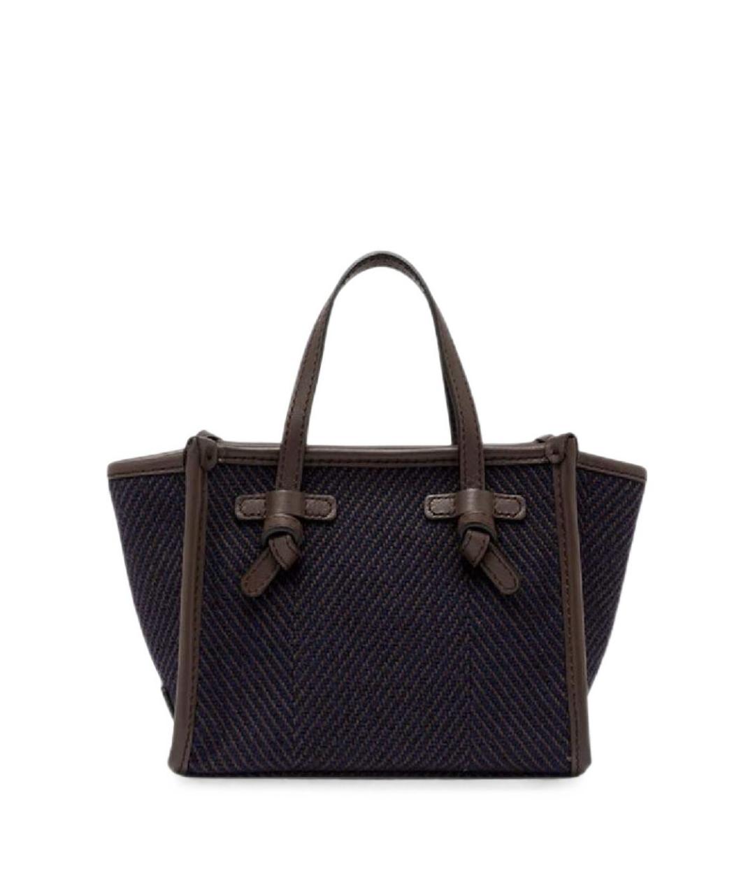 Gianni Chiarini Синяя сумка тоут, фото 2