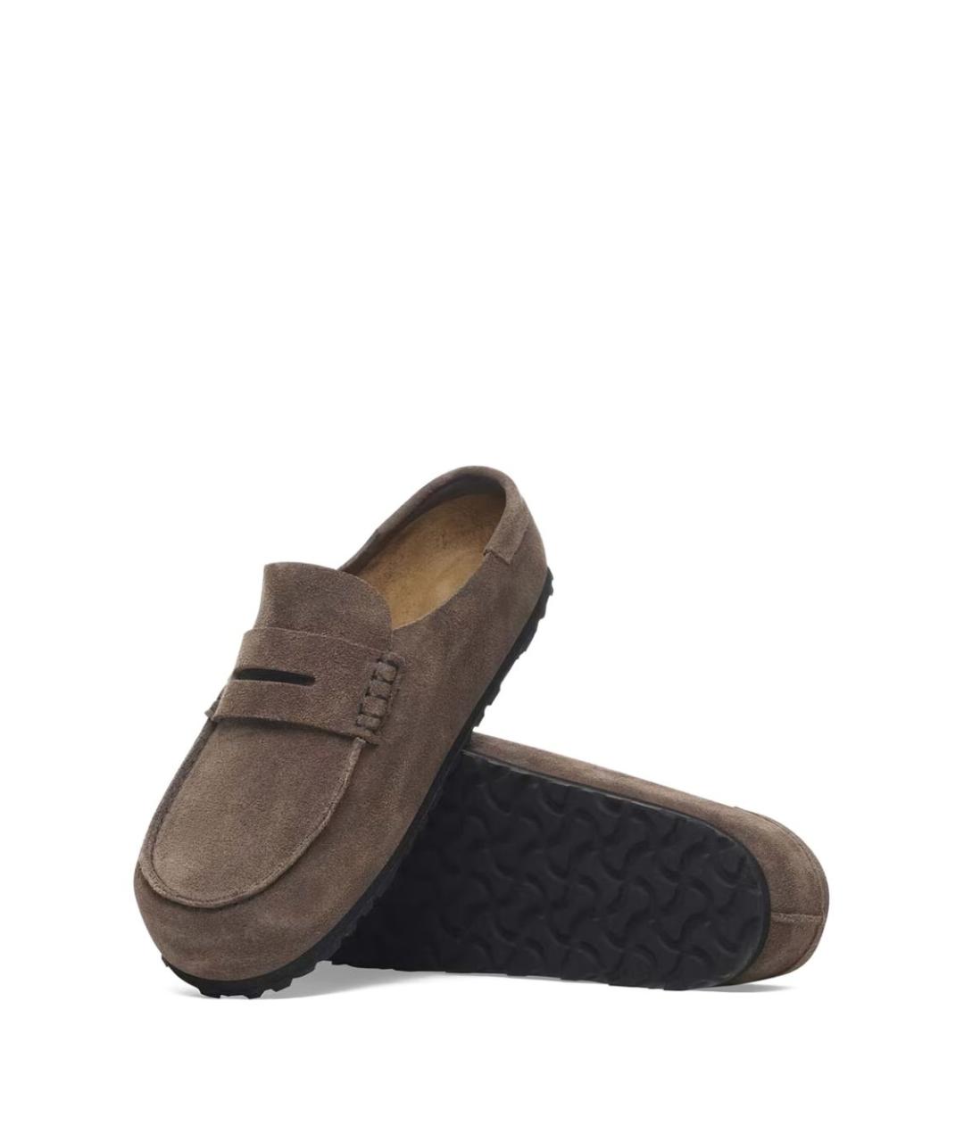 BIRKENSTOCK Серые замшевые сандалии, фото 2