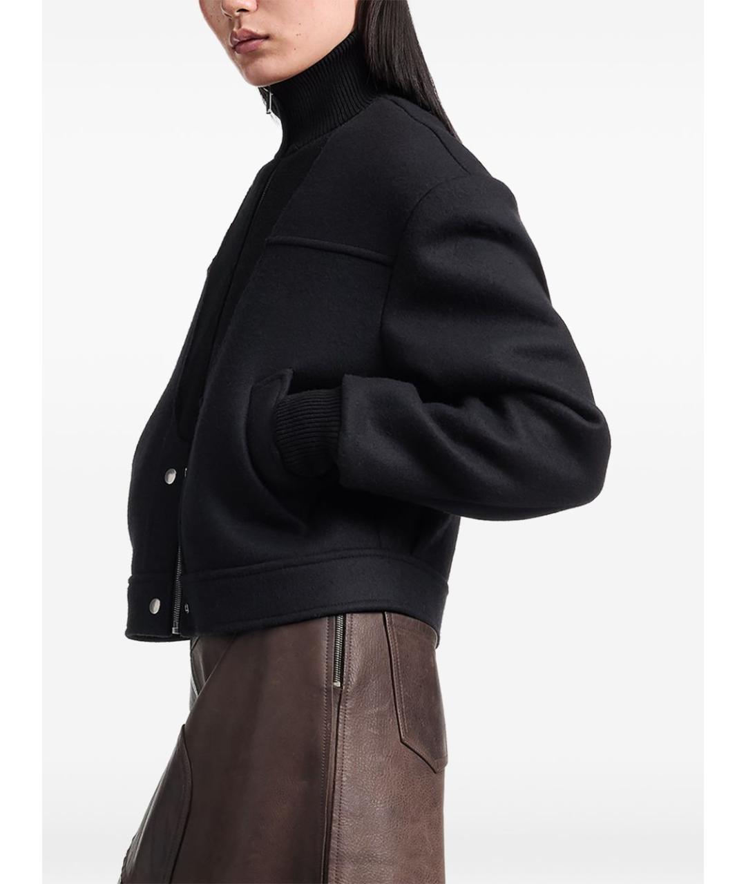 MAISON MARGIELA Черная шерстяная куртка, фото 5