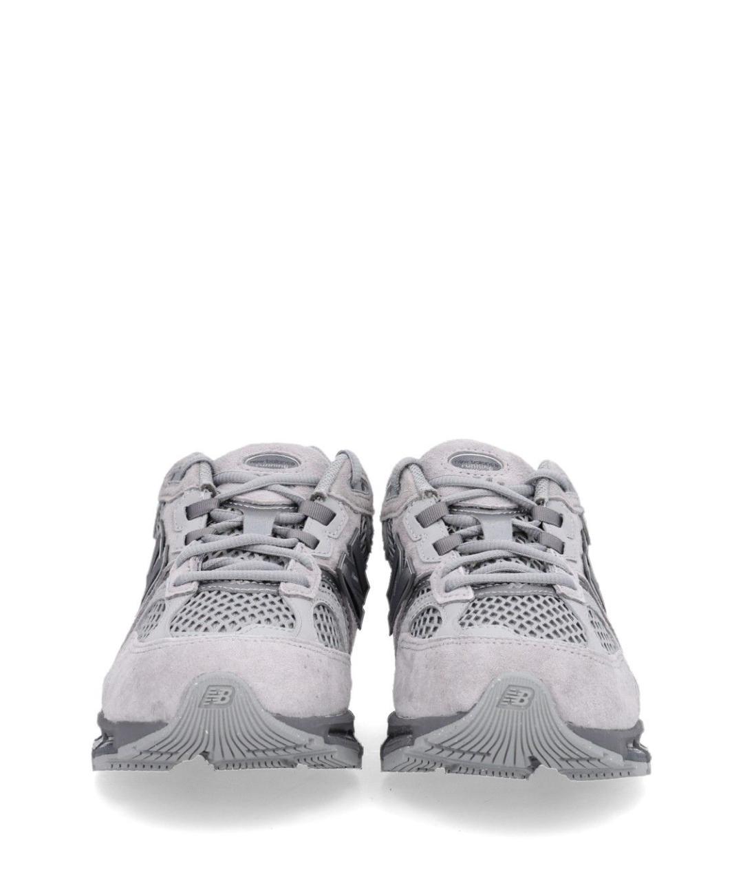 NEW BALANCE Серые текстильные кроссовки, фото 5