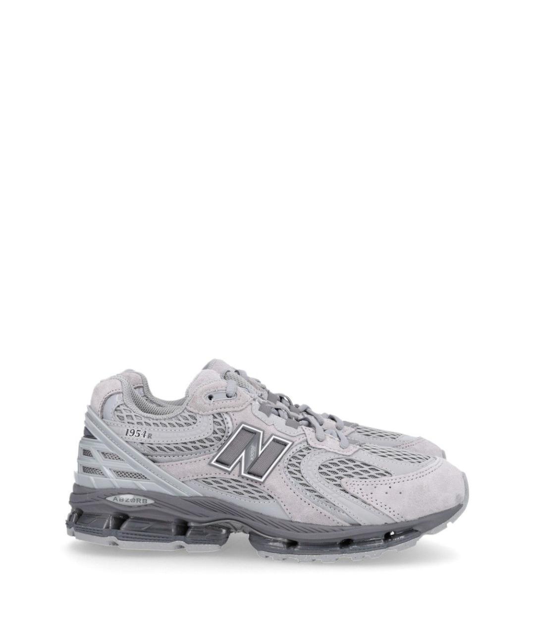 NEW BALANCE Серые текстильные кроссовки, фото 1