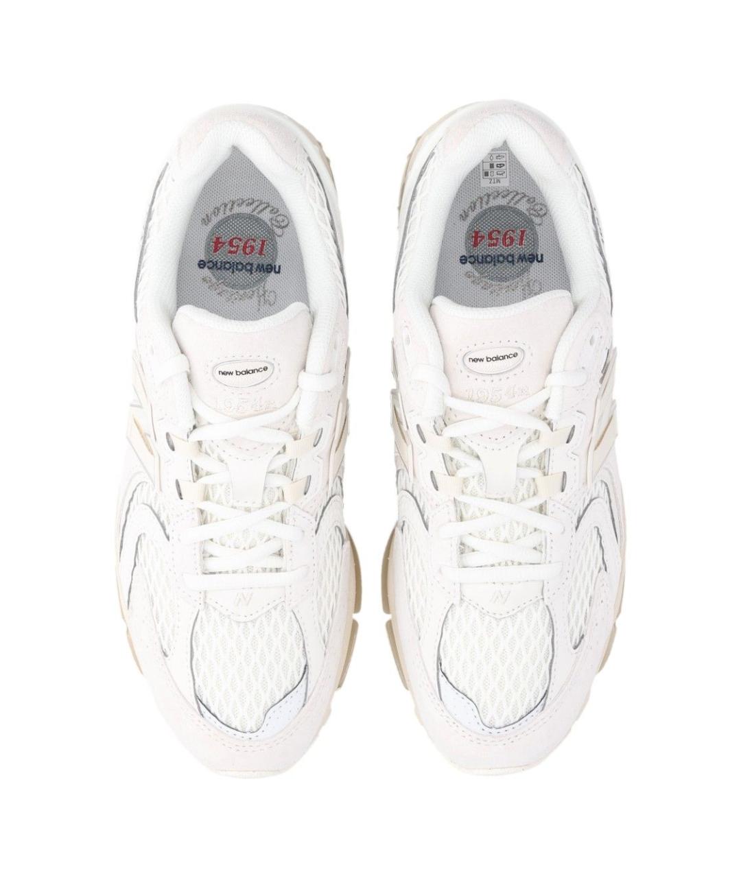 NEW BALANCE Белые текстильные кроссовки, фото 4