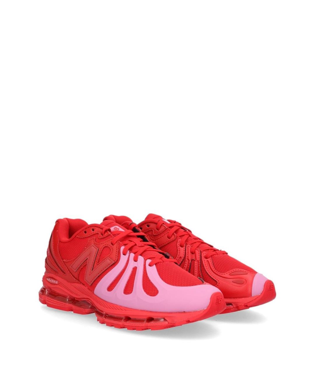 NEW BALANCE Красные текстильные кроссовки, фото 3