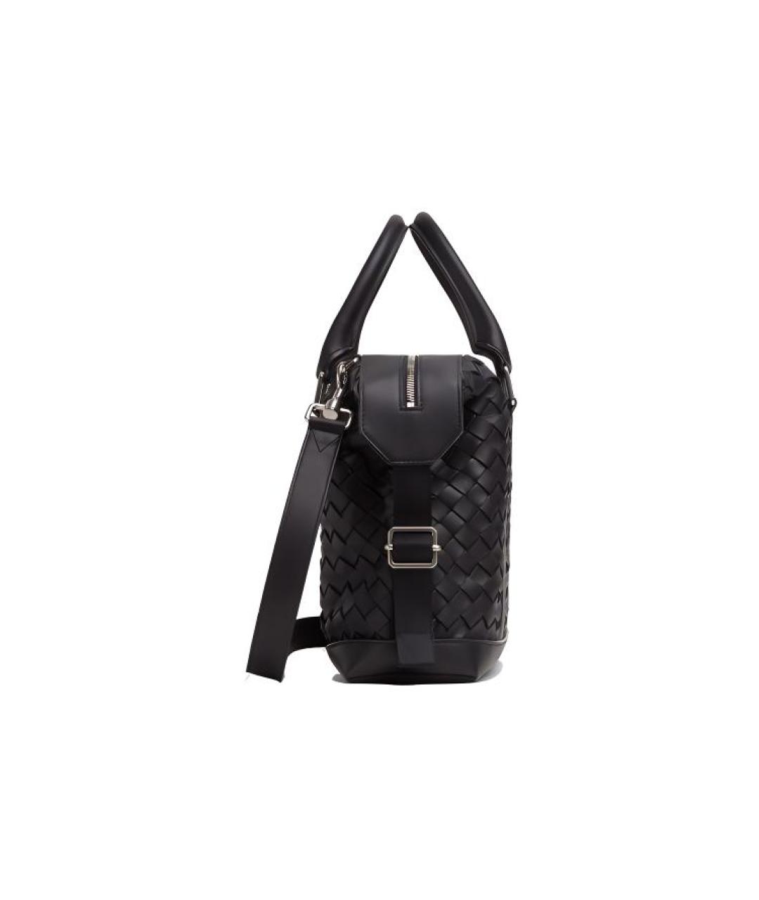 BOTTEGA VENETA Черный портфель, фото 2