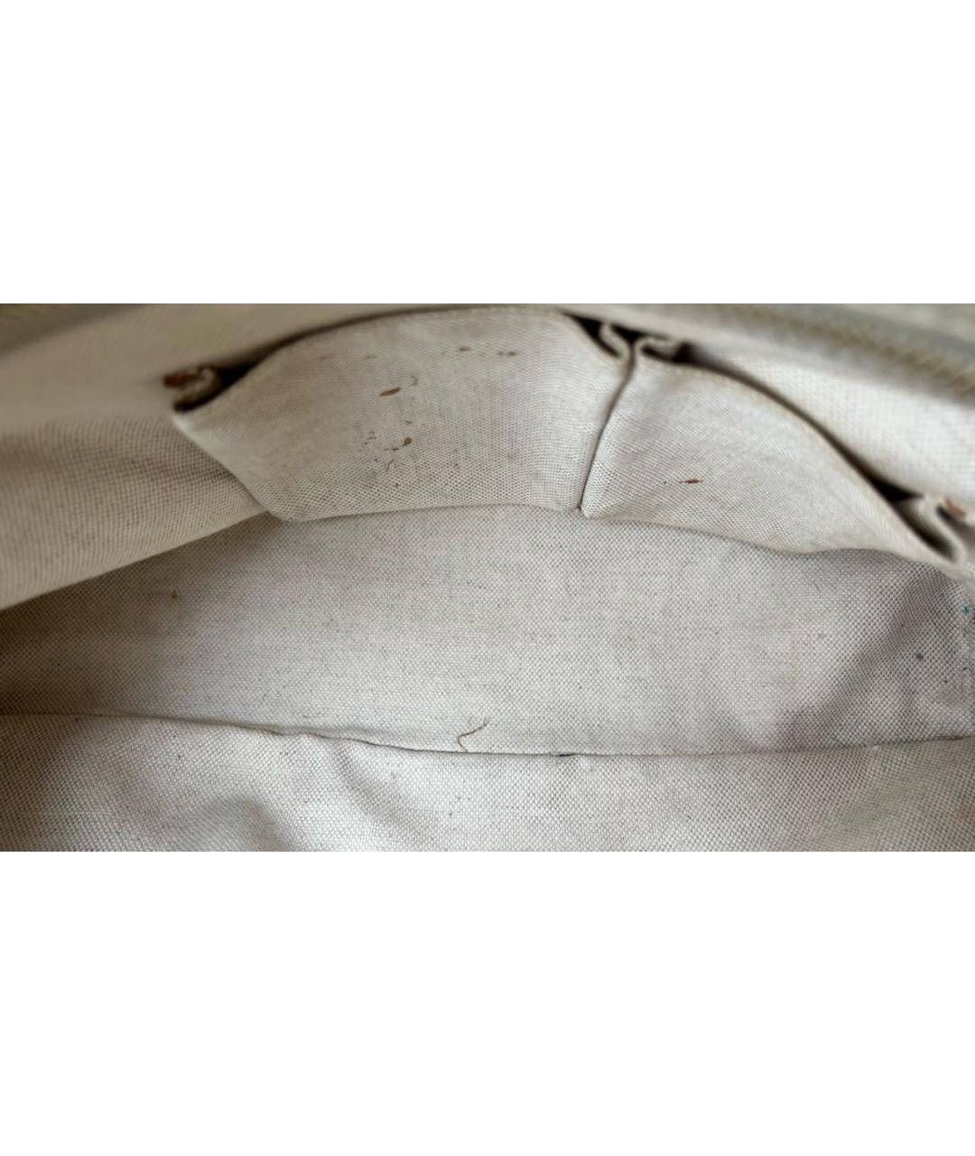 GUCCI Бежевая кожаная сумка через плечо, фото 4