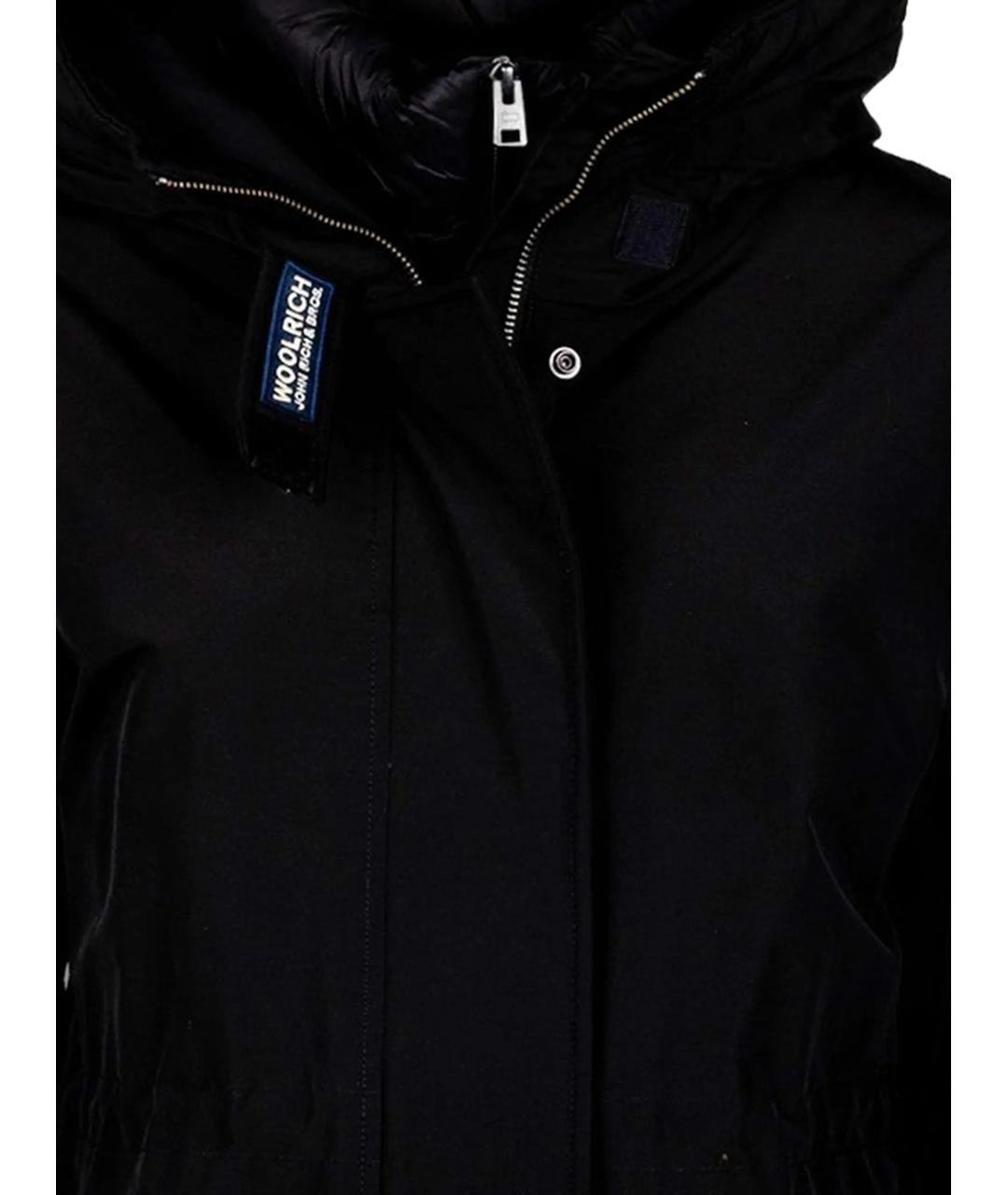 WOOLRICH Черная хлопковая парка, фото 2