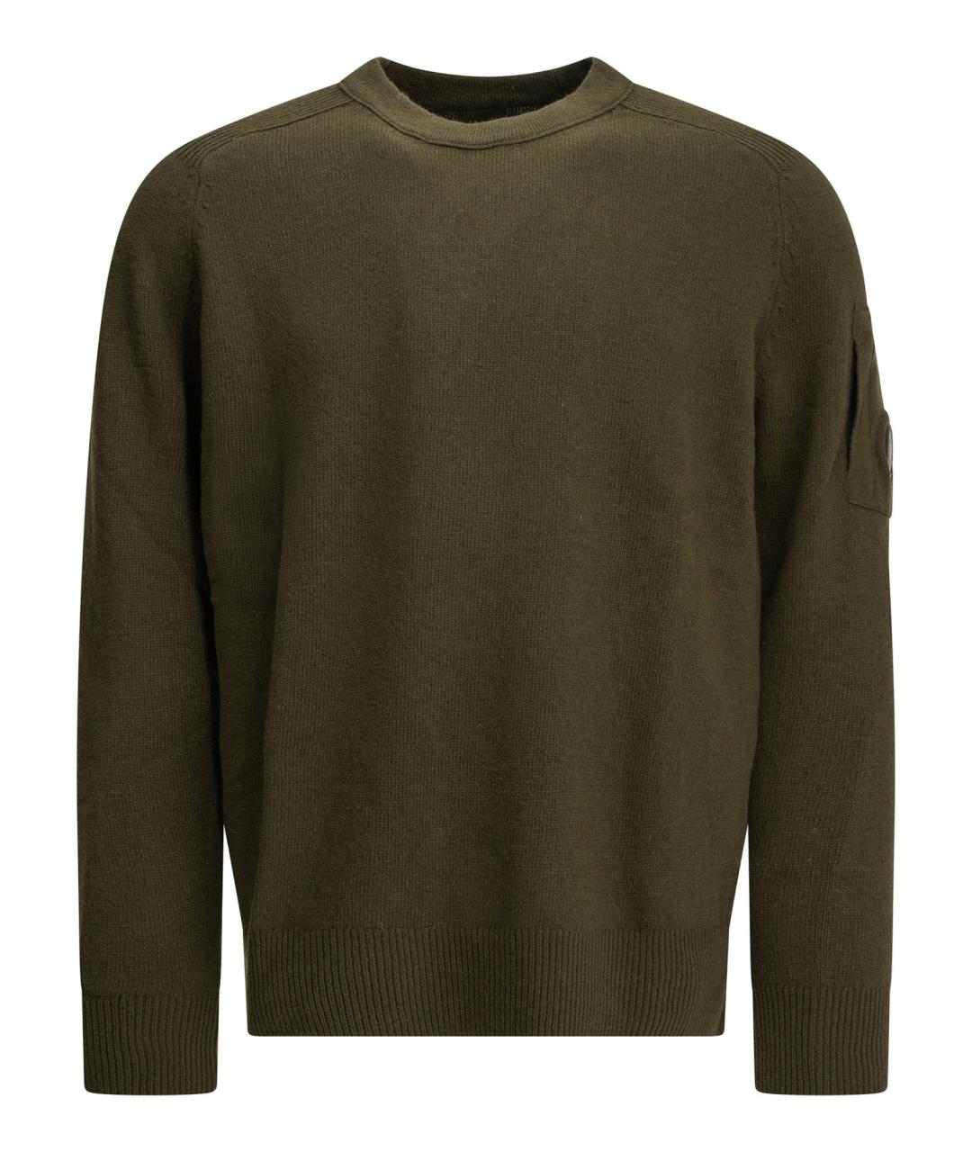 CP COMPANY Хаки шерстяной джемпер / свитер, фото 1