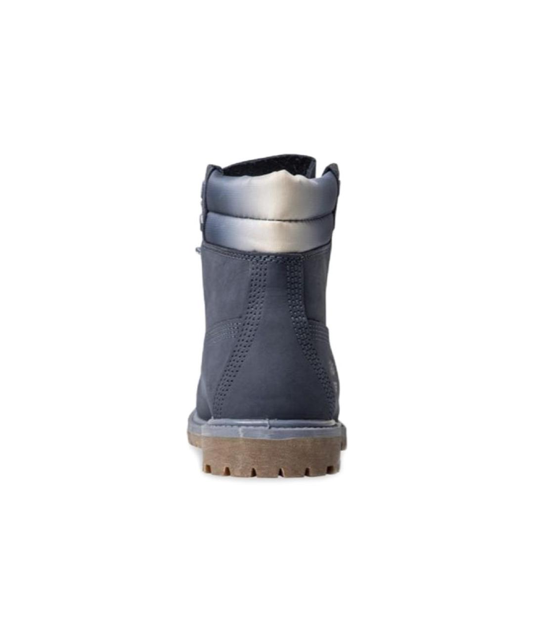 TIMBERLAND Синие нубуковые ботинки, фото 4