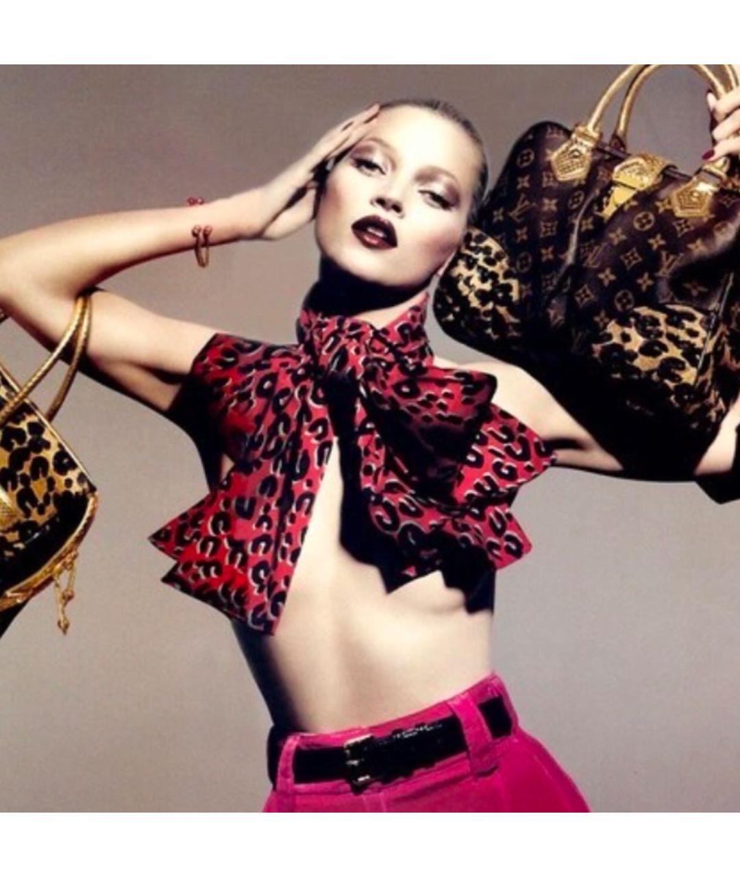 LOUIS VUITTON Красное вискозное коктейльное платье, фото 8