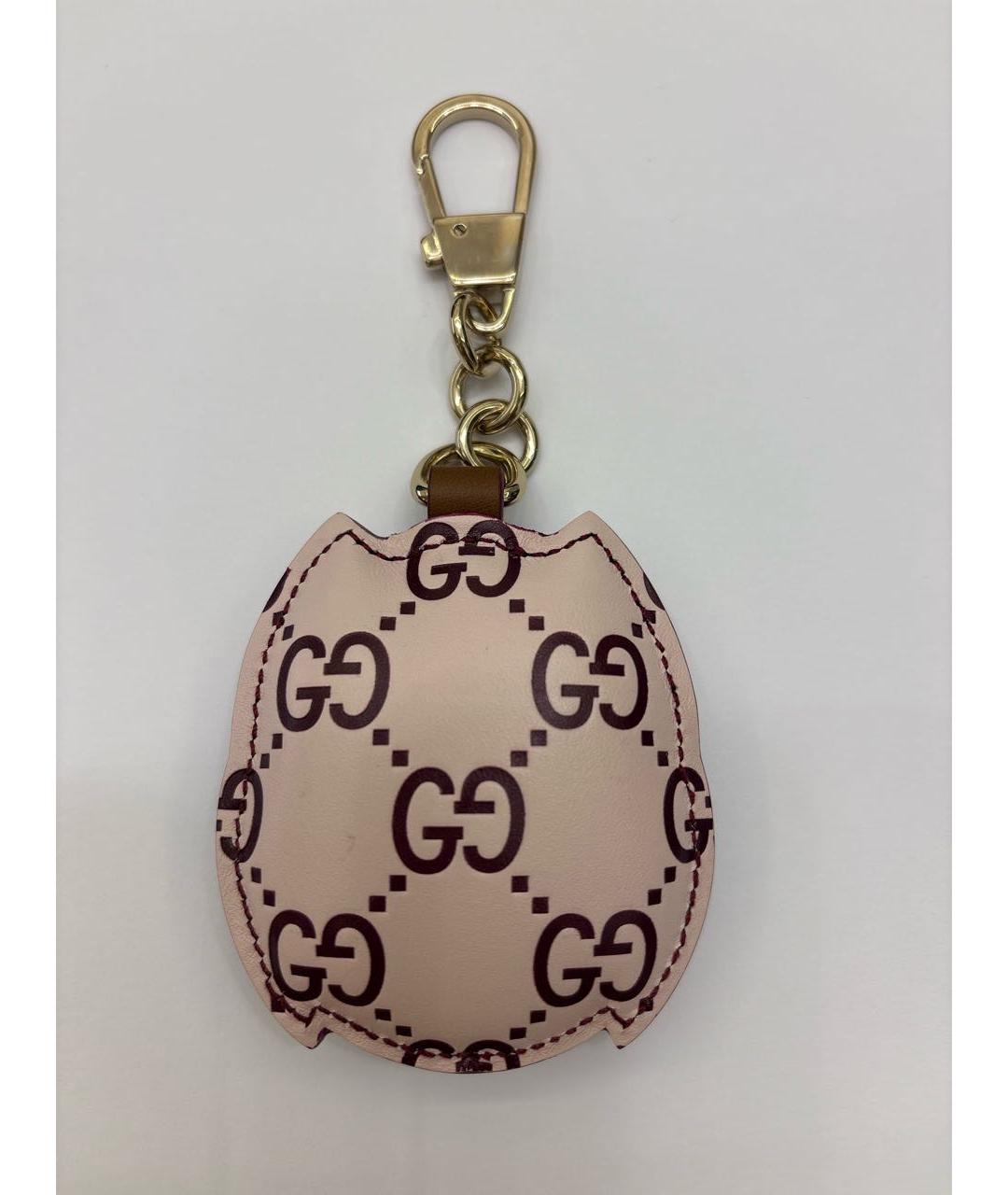 GUCCI Бордовый брелок, фото 2