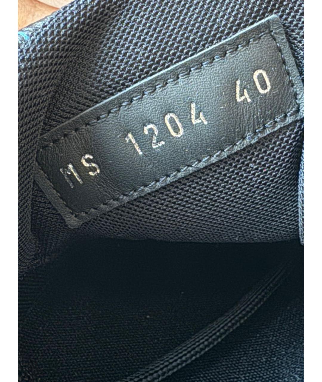 LOUIS VUITTON Черные кеды, фото 8