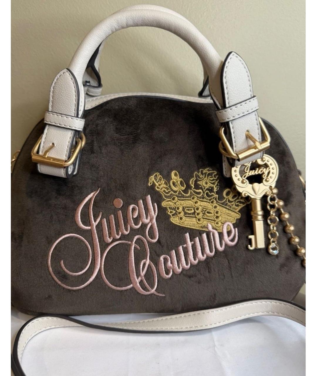 JUICY COUTURE Коричневая сумка через плечо, фото 3