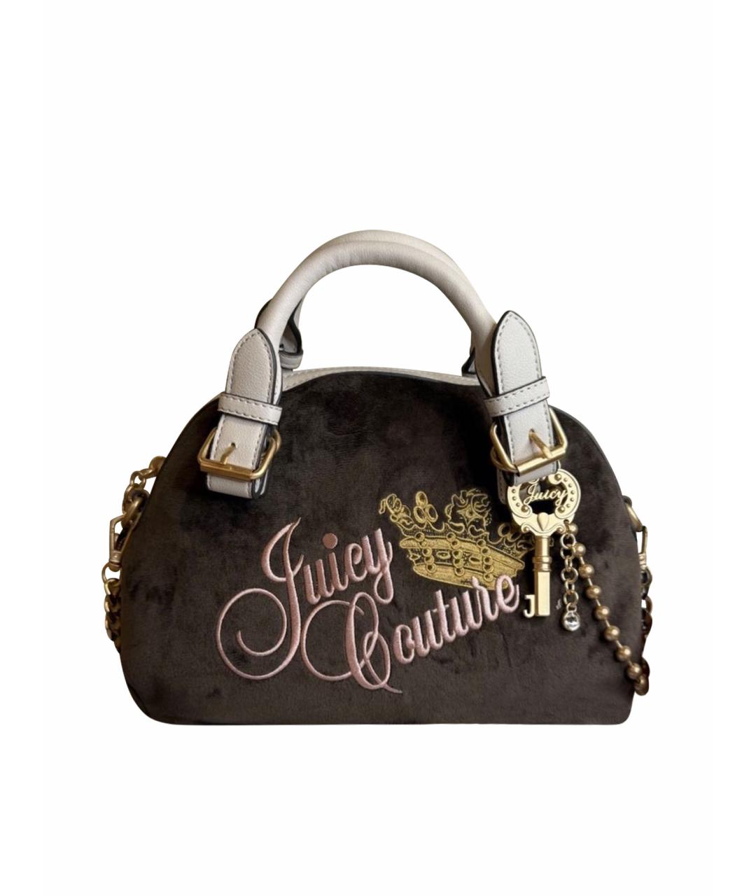 JUICY COUTURE Коричневая сумка через плечо, фото 1