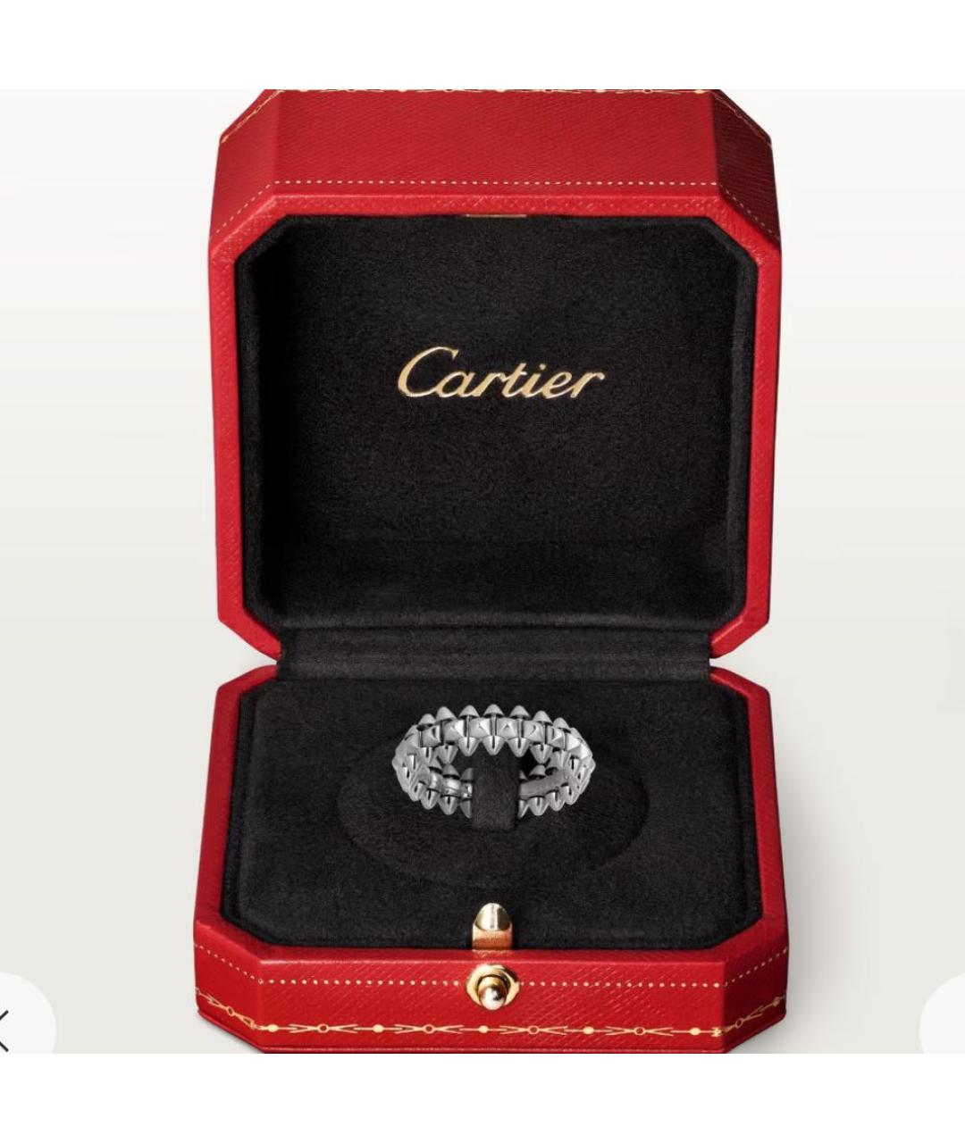 CARTIER Серебряное кольцо из белого золота, фото 3