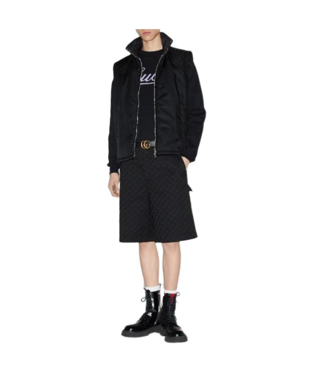 GUCCI Черный жилет, фото 2