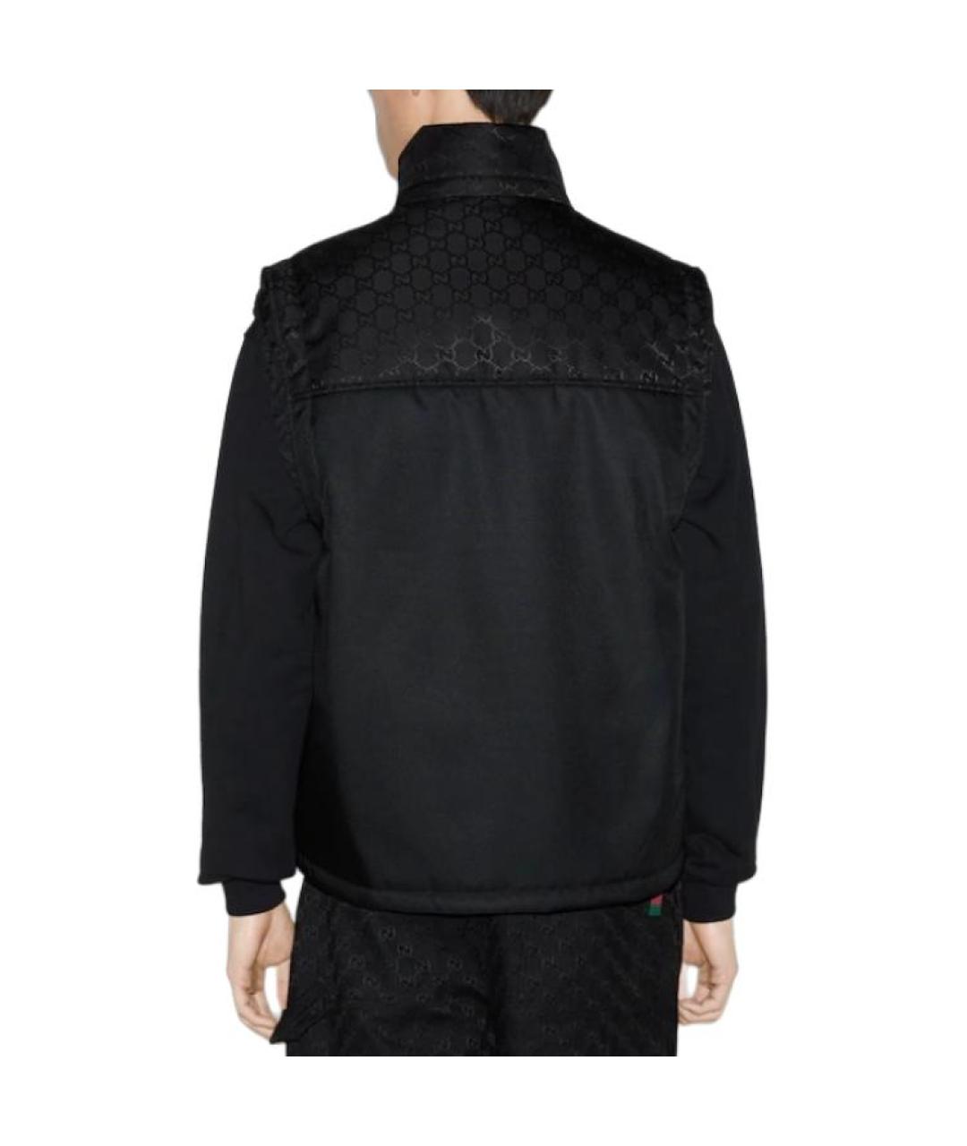 GUCCI Черный жилет, фото 4