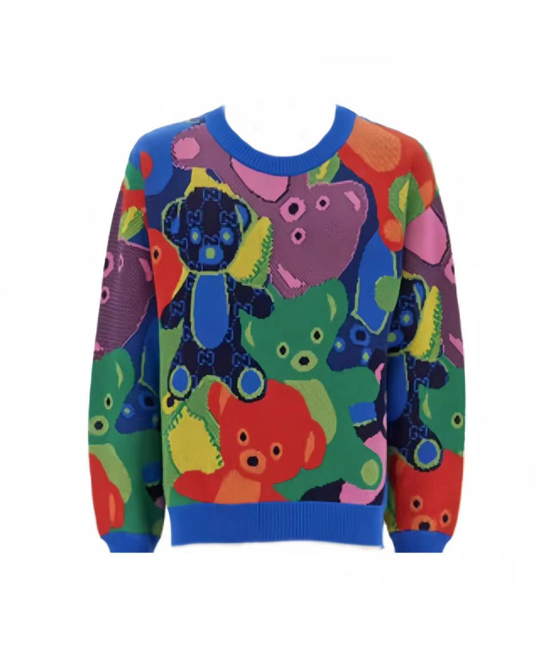 GUCCI Мульти джемпер / свитер, фото 5