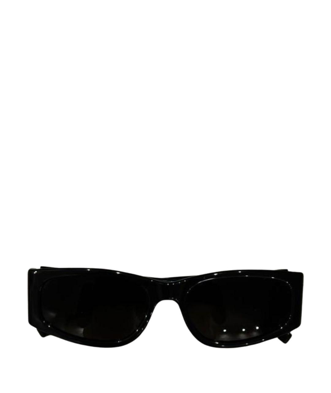 SAINT LAURENT Черные пластиковые солнцезащитные очки, фото 1