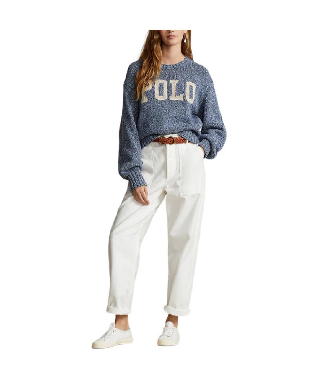 POLO RALPH LAUREN Синий джемпер / свитер, фото 2