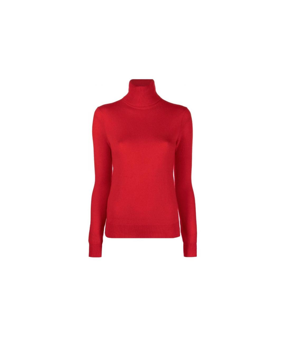 POLO RALPH LAUREN Красный кашемировый джемпер / свитер, фото 5