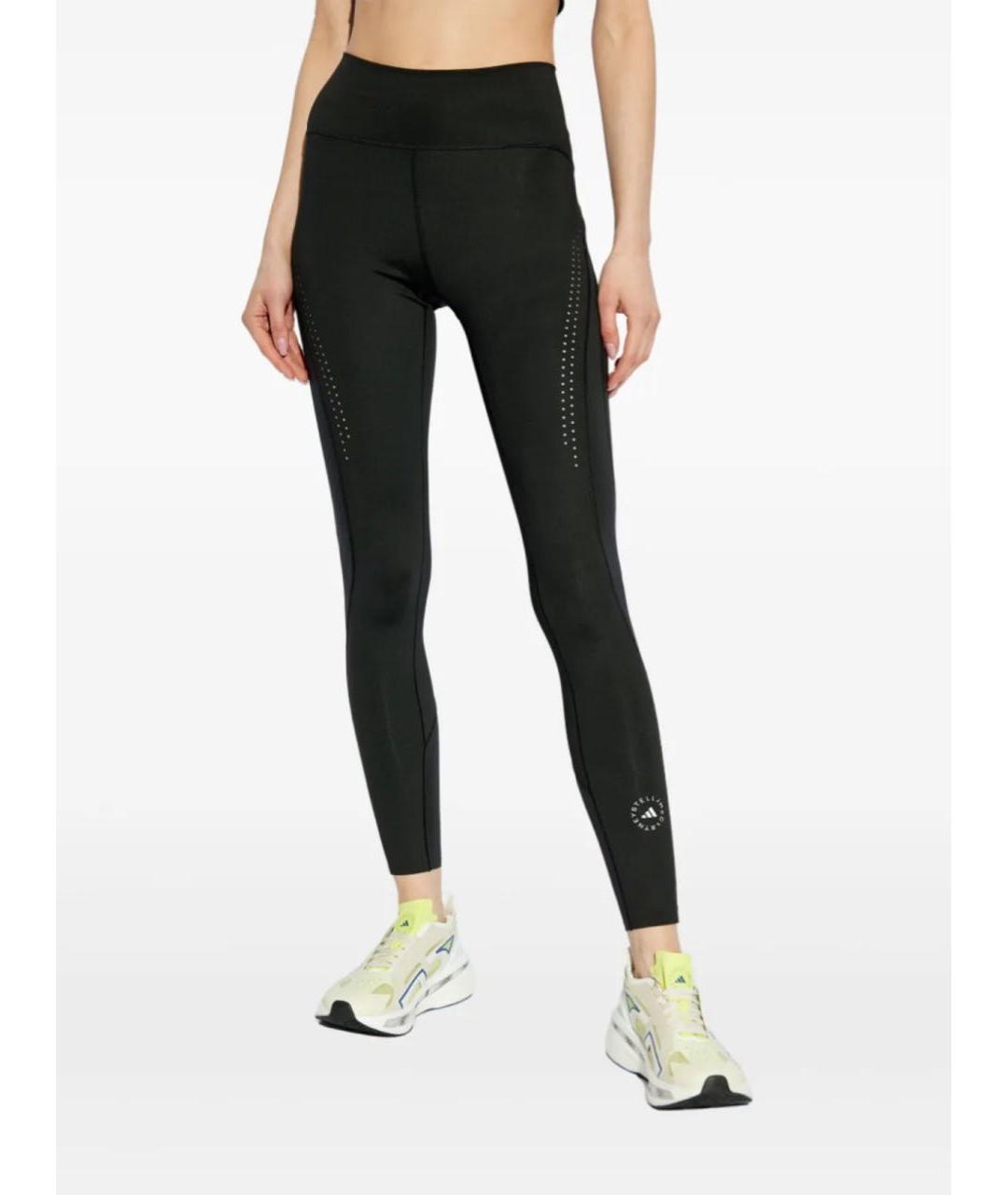 ADIDAS BY STELLA MCCARTNEY Черные леггинсы и велосипедки, фото 2