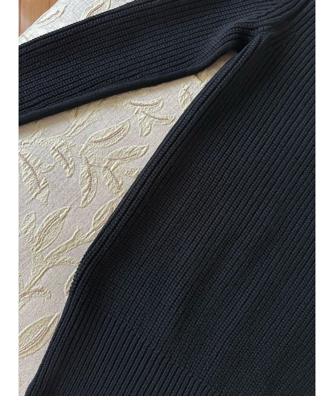 MCQ ALEXANDER MCQUEEN Черный шерстяной джемпер / свитер, фото 7