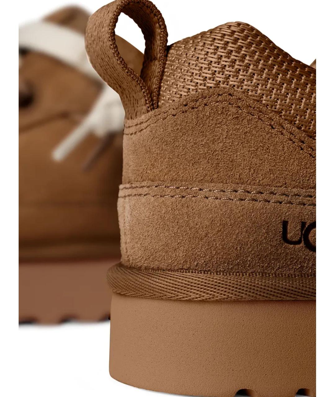 UGG Коричневые замшевые кроссовки, фото 3