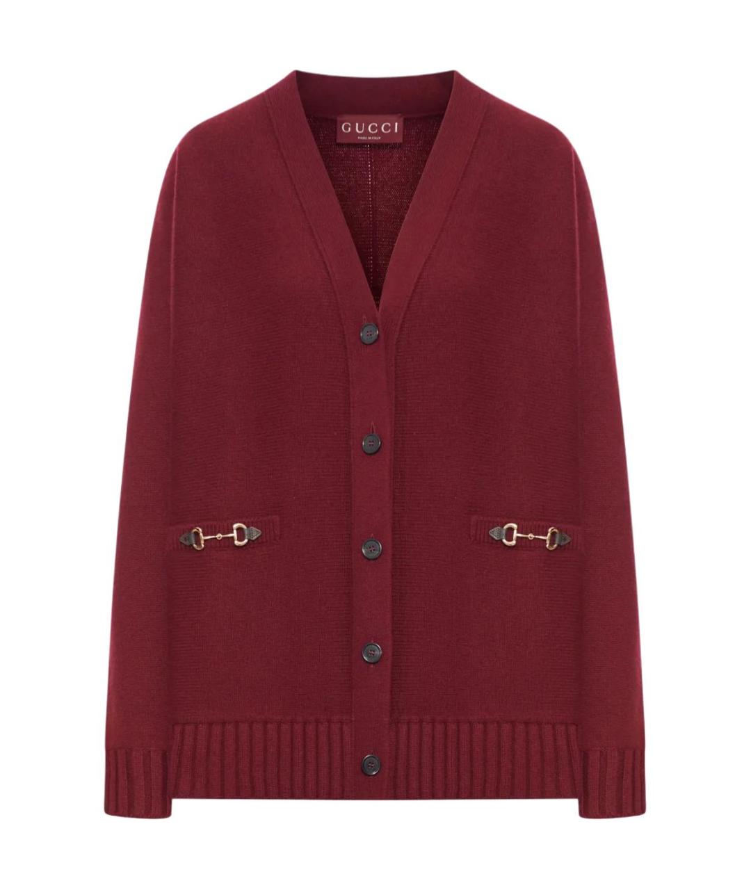 GUCCI Красный кардиган, фото 1