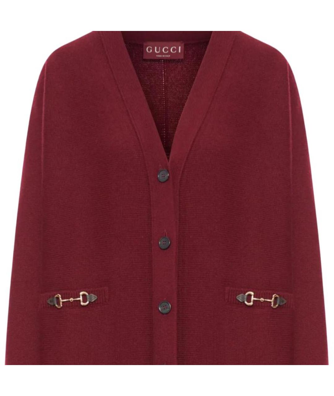 GUCCI Красный кардиган, фото 5