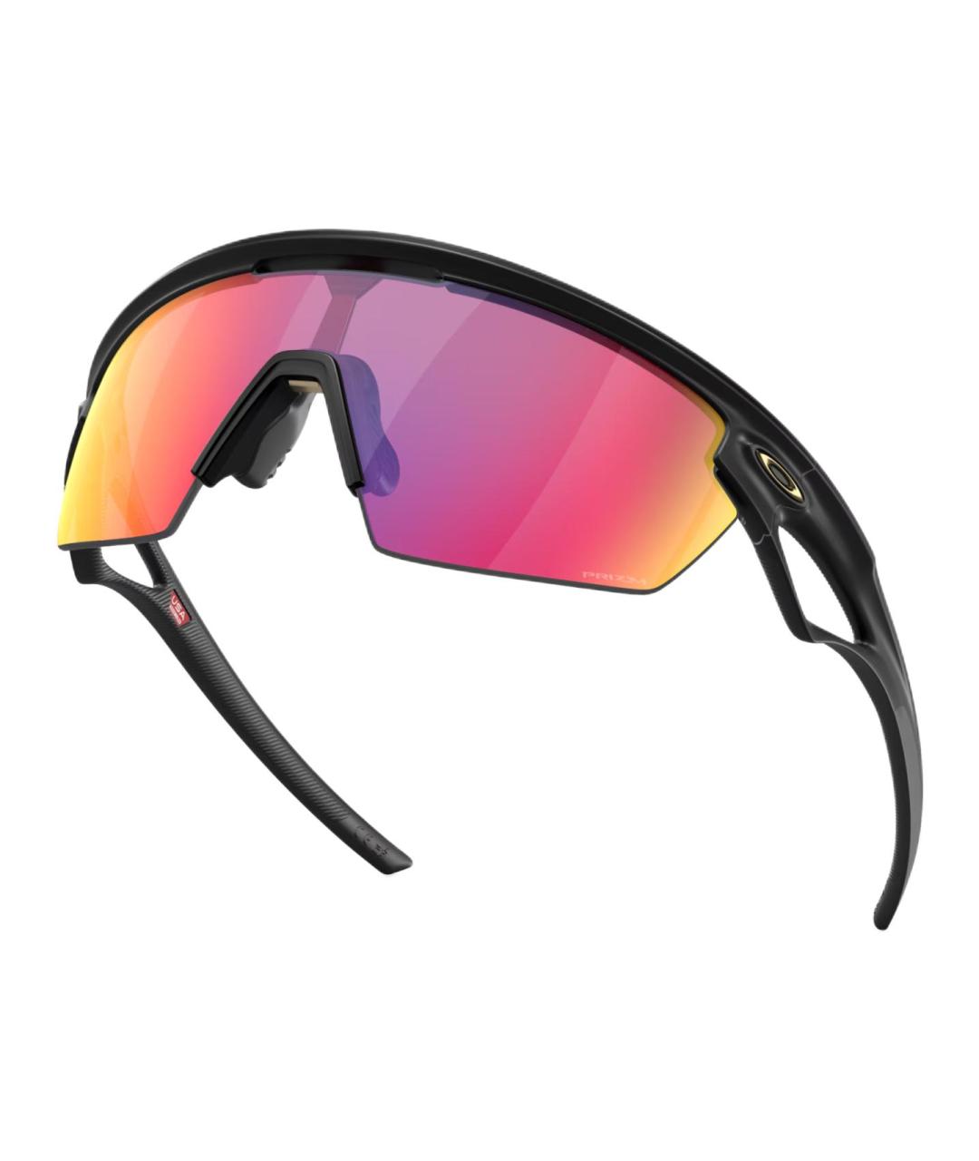 OAKLEY Черные пластиковые солнцезащитные очки, фото 4