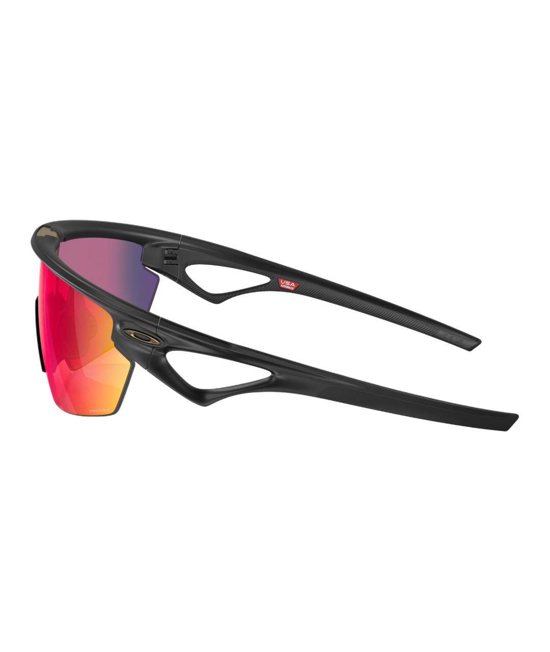 OAKLEY Черные пластиковые солнцезащитные очки, фото 3