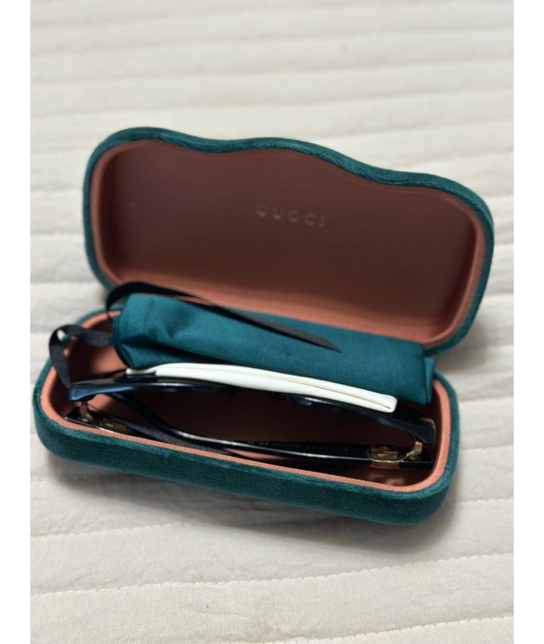 GUCCI Черные пластиковые солнцезащитные очки, фото 4
