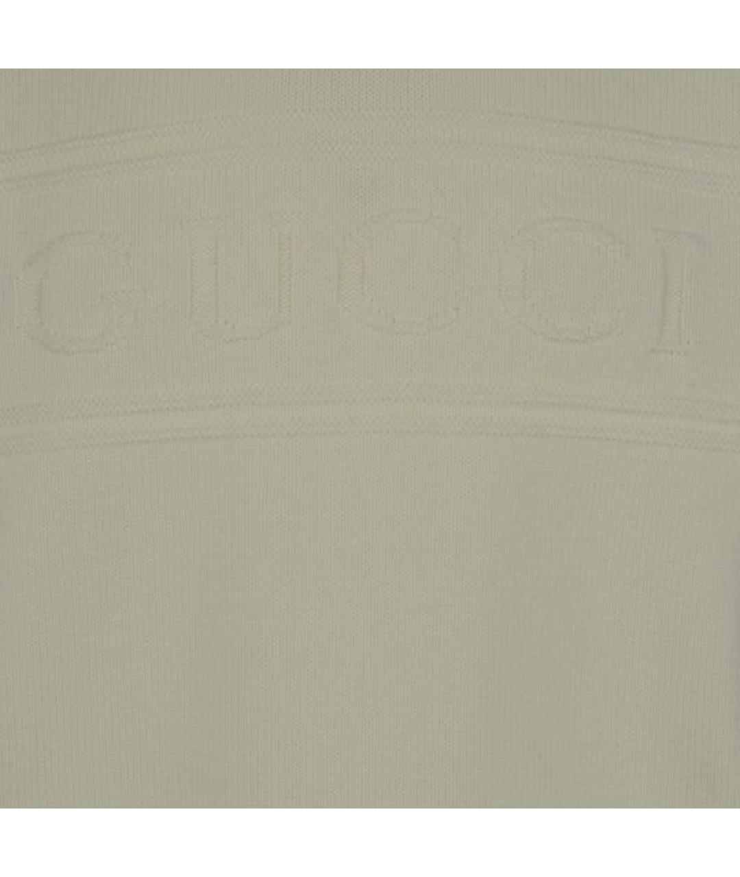 GUCCI Белый джемпер / свитер, фото 5