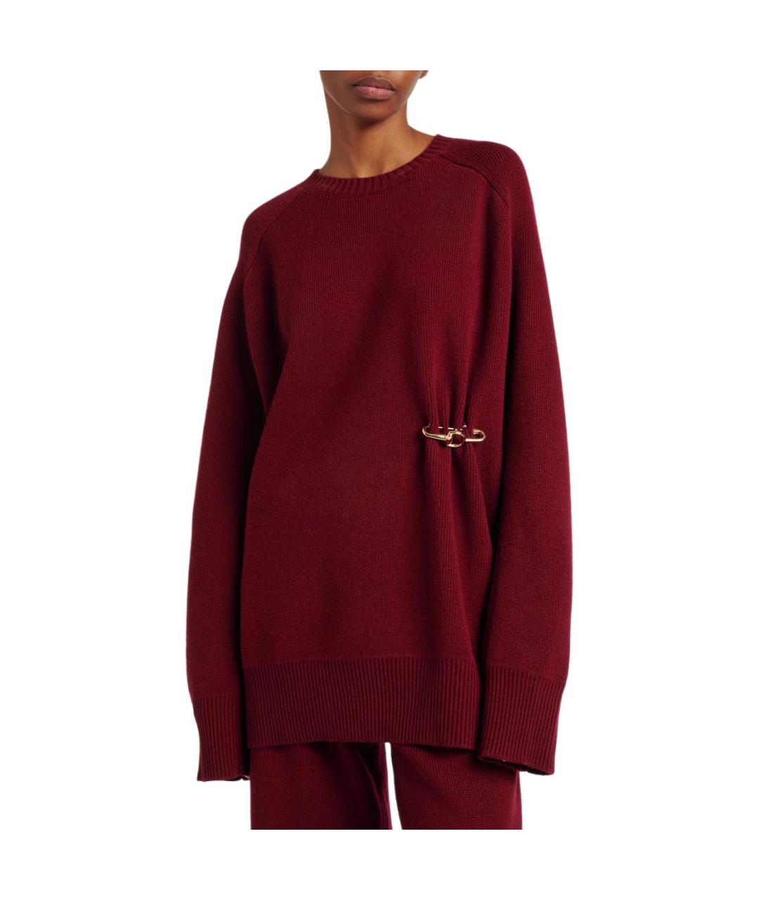 GUCCI Красный кашемировый джемпер / свитер, фото 3
